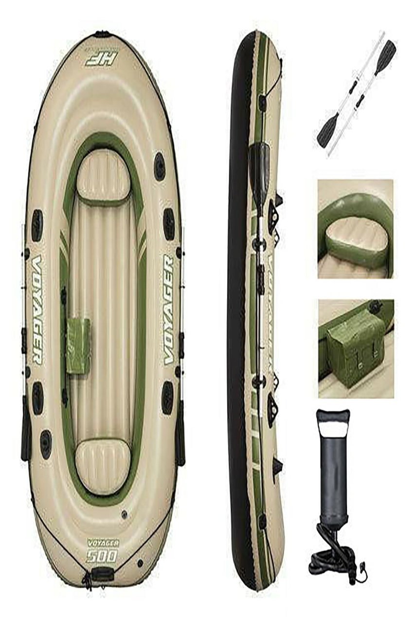 Bestway Voyager 500 Bot Şişme Bot Kürek Ve Pompa Hediyeli 3+2 KİŞ