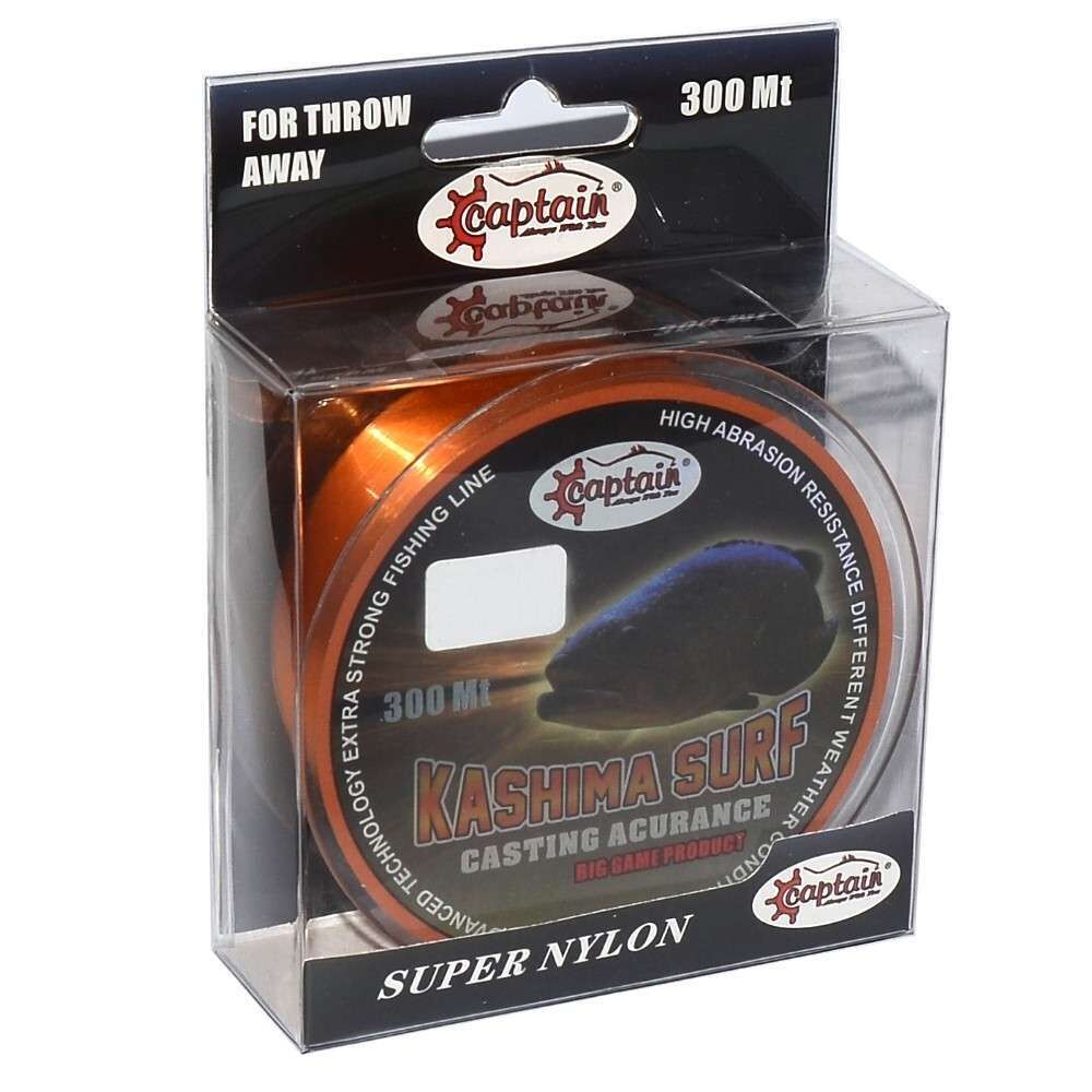 Captain Kashima Surf 300mt Monofilament Misina Oranj Standart - 0.40 MM