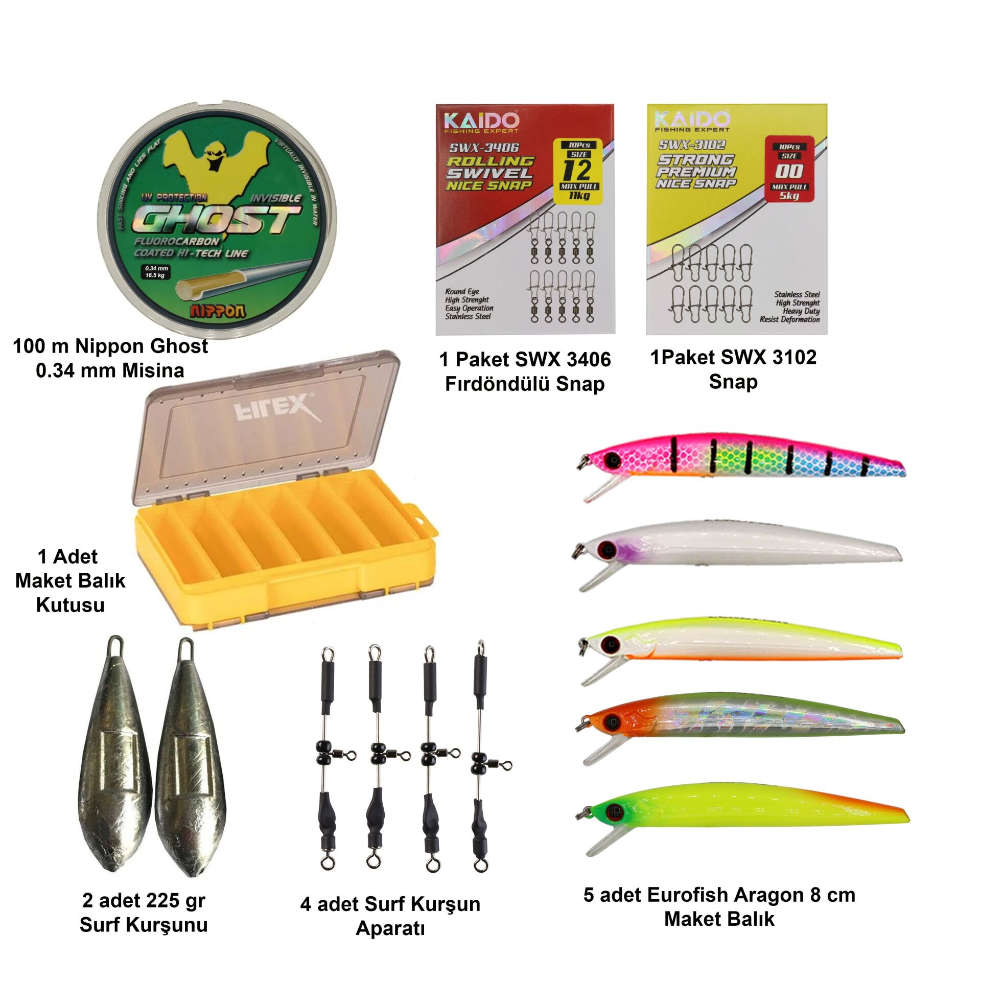 Kurşun Arkası Lüfer Seti