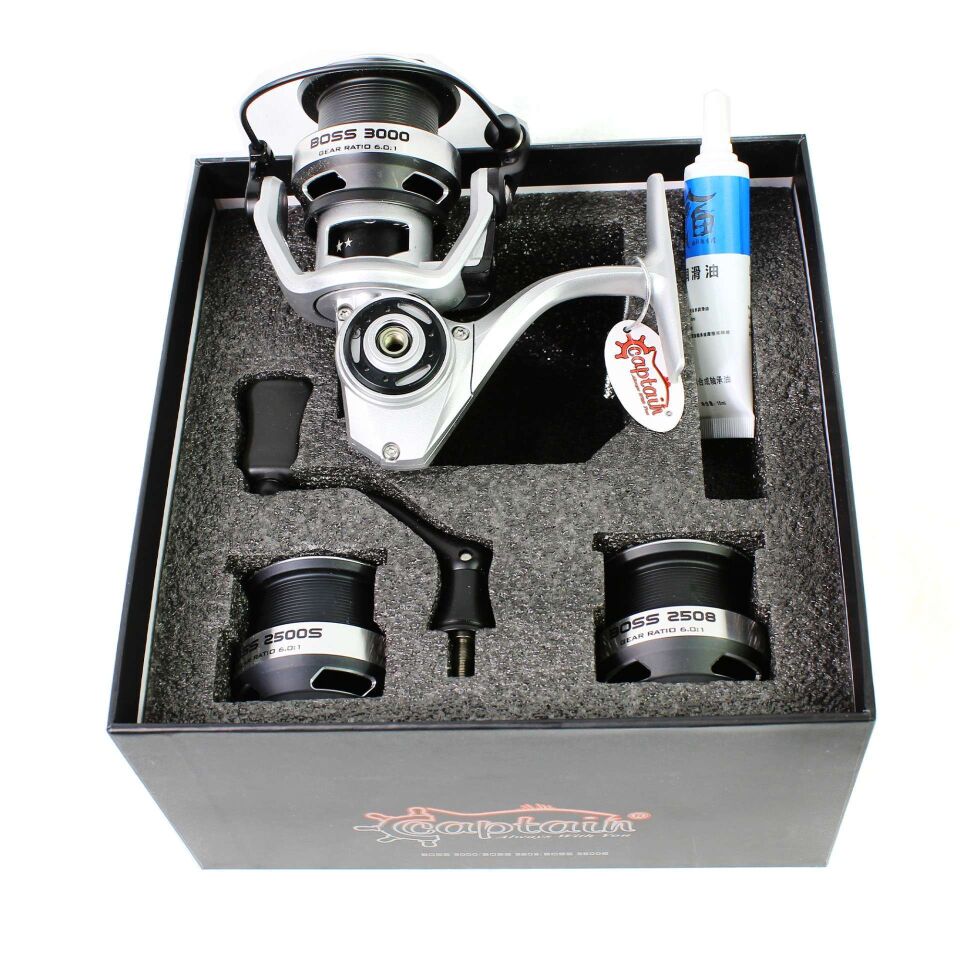 Captain Boss PRO 2500-2508-3000 Spin Makine 9+1 BB