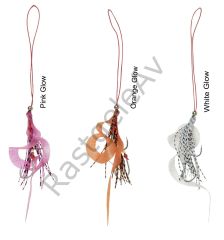 Savage gear Cuttle Eye Skirt M 2 Adet Suni Yem Orange Glow
