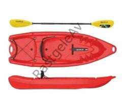 Seaflo SF-2002 Tek Kişilik Yetişkin Kano Mavi