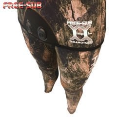 Free-Sub SAROS Desen Yamamoto Kumaş Serbest Dalış Elbisesi 3mm