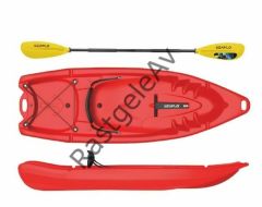 Seaflo SF-2002 Tek Kişilik Yetişkin Kano Turuncu