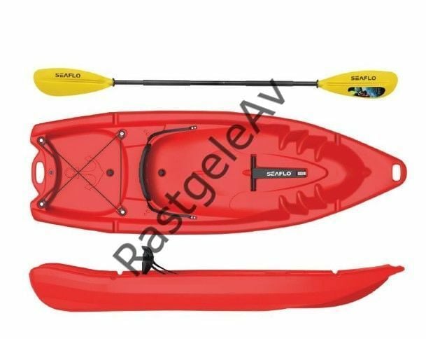 Seaflo SF-2002 Tek Kişilik Yetişkin Kano Kırmızı