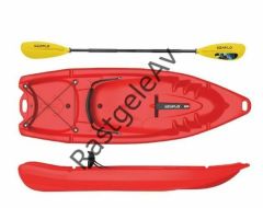 Seaflo SF-2002 Tek Kişilik Yetişkin Kano Kırmızı