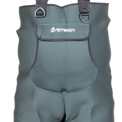 REMIXON 4.5MM NEOPREN YEŞİL PVC BOT TULUM ÇİZME