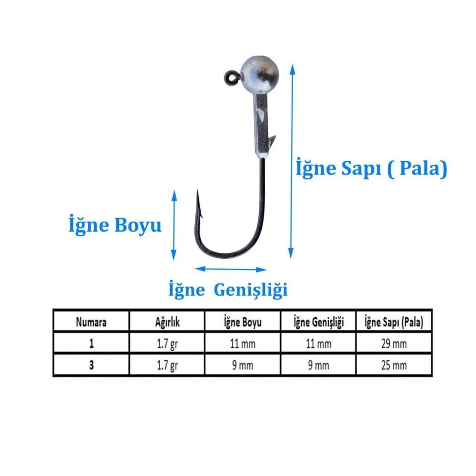 Maruto Odz ZH-14 Mid Special Lrf Jig Head
