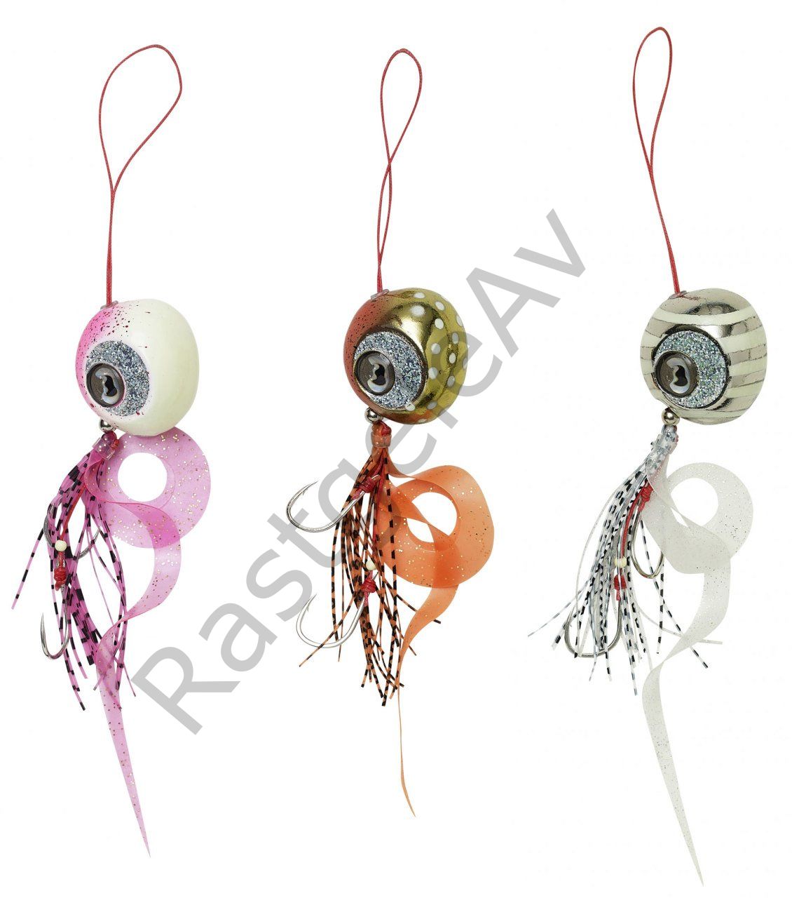 Savage gear Cuttle Eye 100 Gr Suni Yem Silver Glow Zebra