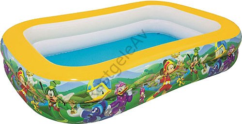 Bestway 91008 Büyük Boy Şişme Aile Havuzu Disney 262x175x51 cm