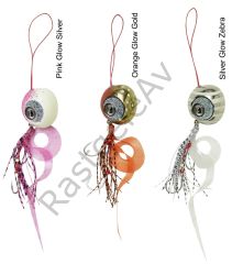 Savage gear Cuttle Eye 75 Gr Suni Yem Silver Glow Zebra