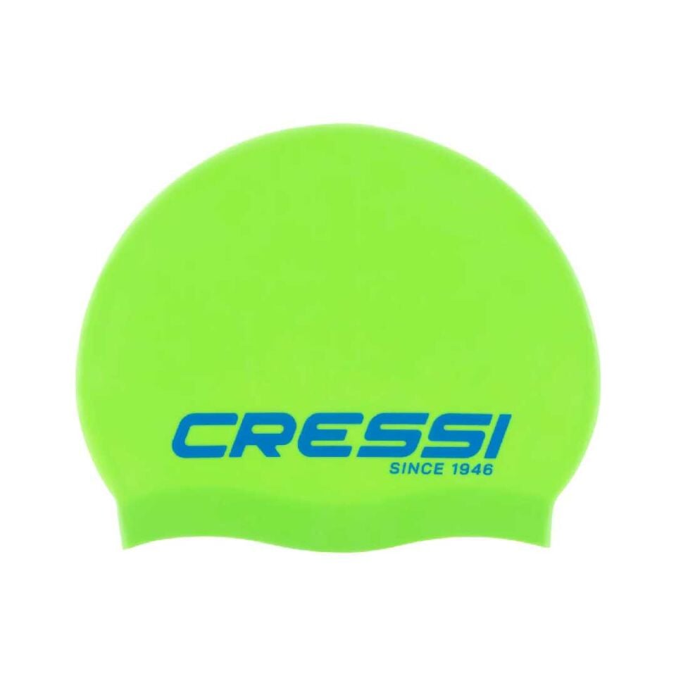 Cressi Ricky Çocuk Yüzücü Bonesi LIME-BLUE