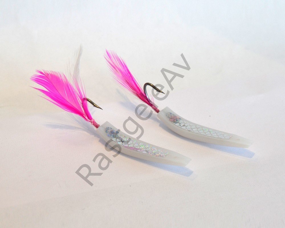 Captain 3625 Feather Jig 5cm Silikon Suni Yem 2'li Paket