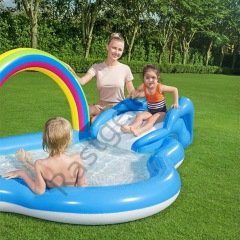 Bestway 53092 Şişme Havuz 257x145x91