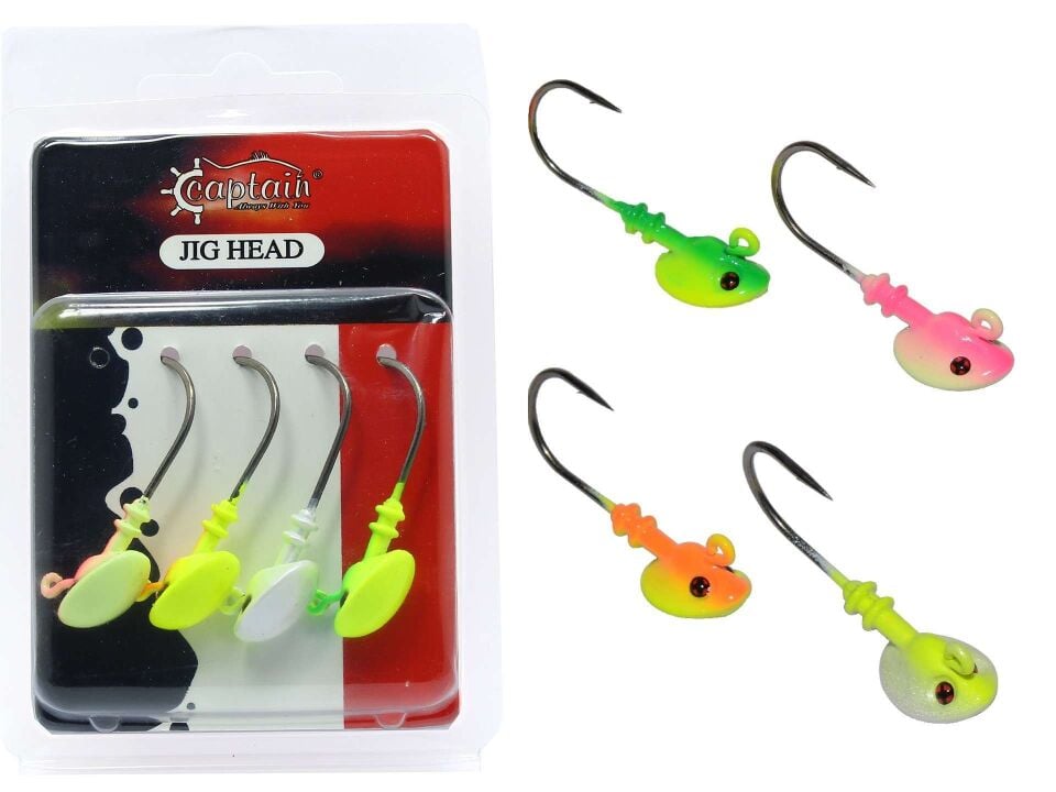 Mutant 6411 Jig Head Stunner 4lü Mix Set