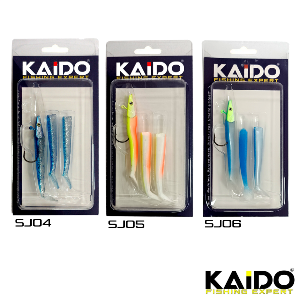 Kaido SJ Sandeel 10cm/22g Silikon Yem