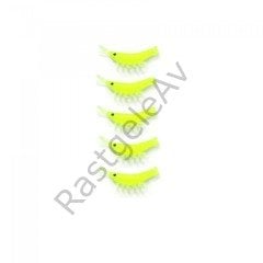 Captain 3051 Silikon Karides 3.5cm Suni Yem 5'li Paket