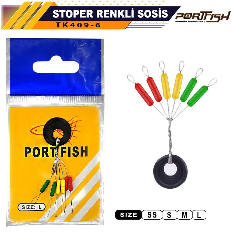 Portfish Stoper Renkli Sosis