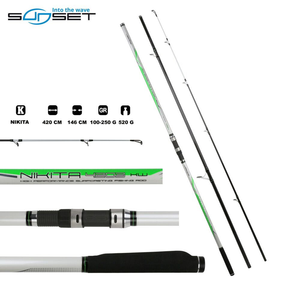 Nikita Surf Kamışı Power Kw 420 Cm (100-250gr)