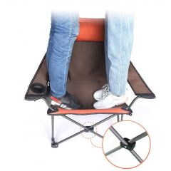 Madfox Prowler 3 Kademeli Yatabilen Kamp Sandalyesi Brown/Orange