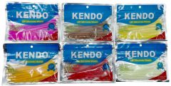 Kendo 10 cm Lrf Silicones Worm (Kokulu) 10 adet Glow