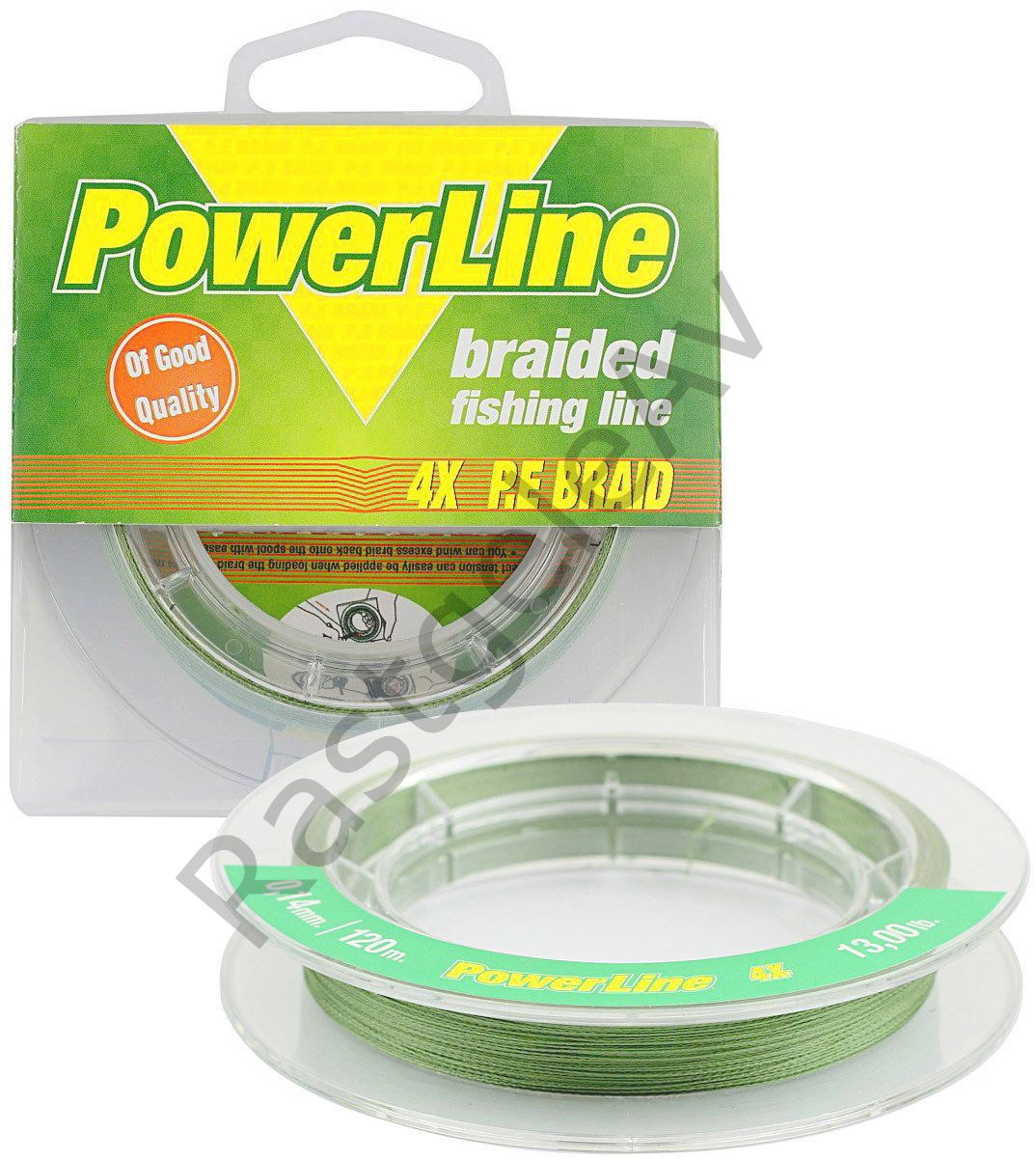 Power Lıne Classic Braid 4x 120 mt Örgü İp (Yeşil) 0,12 mm