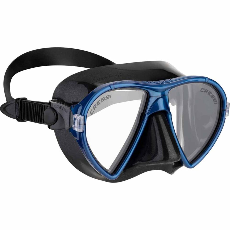 Cressi Ocean Dalış Maskesi BLACK-BLUE