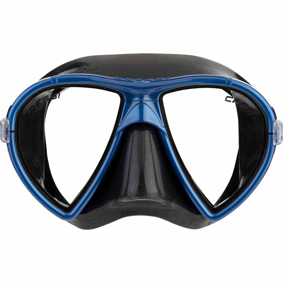 Cressi Ocean Dalış Maskesi BLACK-BLUE