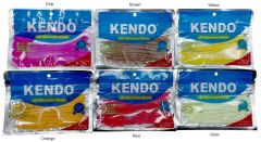 Kendo 10 cm Lrf Silicones Worm (Slim Gövde-Kokulu) 15 adet Pink