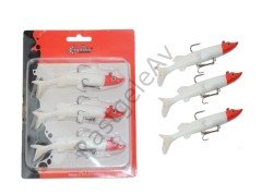 Captain 3067 Pluse Soft 12cm Turna Silikonu 3'lü Set Suni Yem