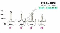 Fujin ST31 Üçlü Maket Balık Kancası Nickel