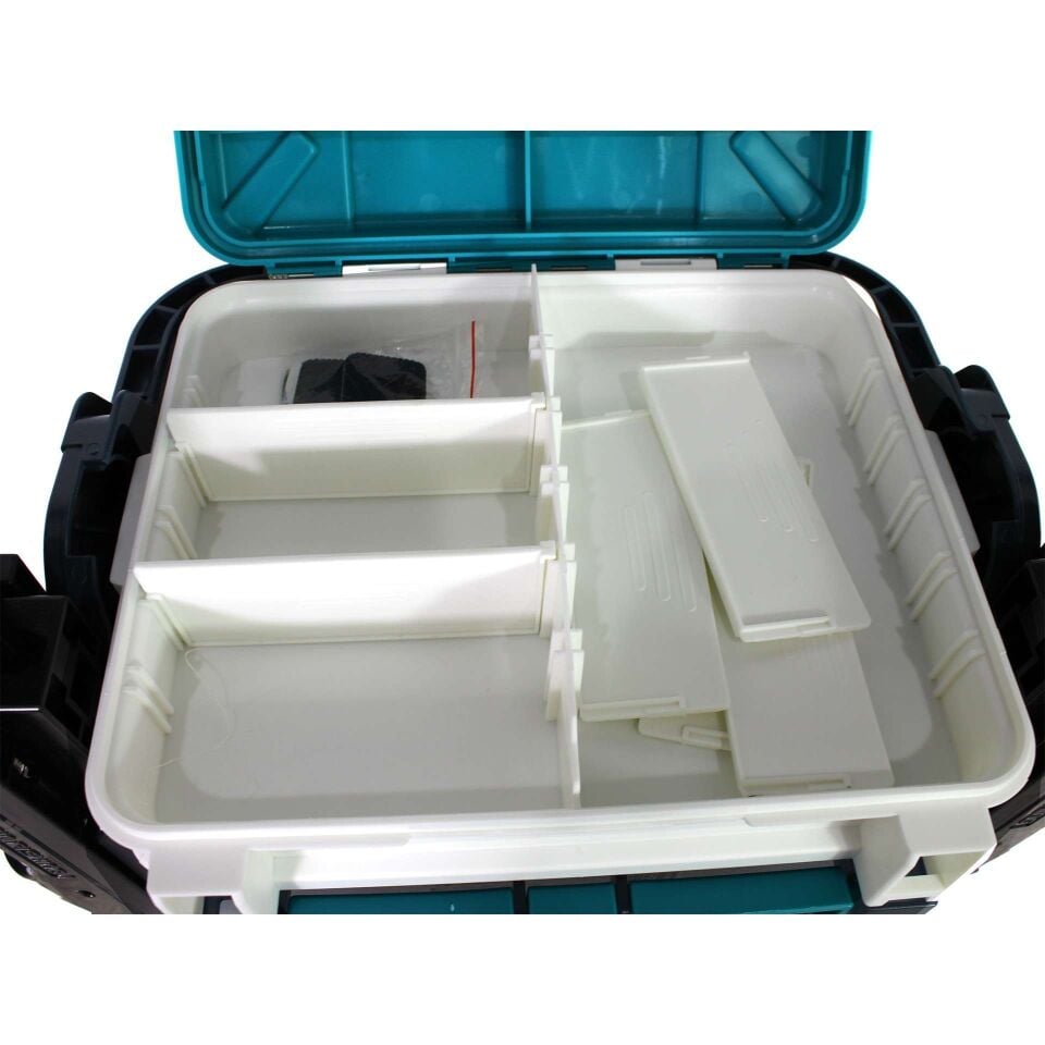 Captain 7230 Profesyonel LRF ve Spin Takım Çantası 2 Kamış Tutucu 31x23x24cm