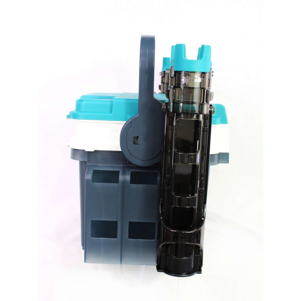 Captain 7230 Profesyonel LRF ve Spin Takım Çantası 2 Kamış Tutucu 31x23x24cm