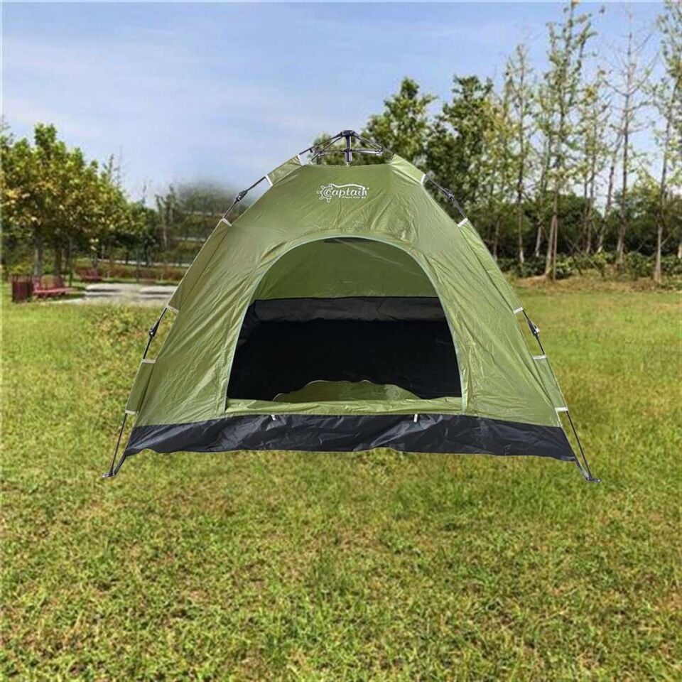 Captain Kamp Çadırı 7303 Otomatik Kurulan Şemsiye Tipi Sineklikli 200x200x140cm