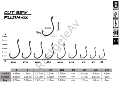 Fujin Cut SSW Delikli Kaynaklı Çapraz Octopus Kancası