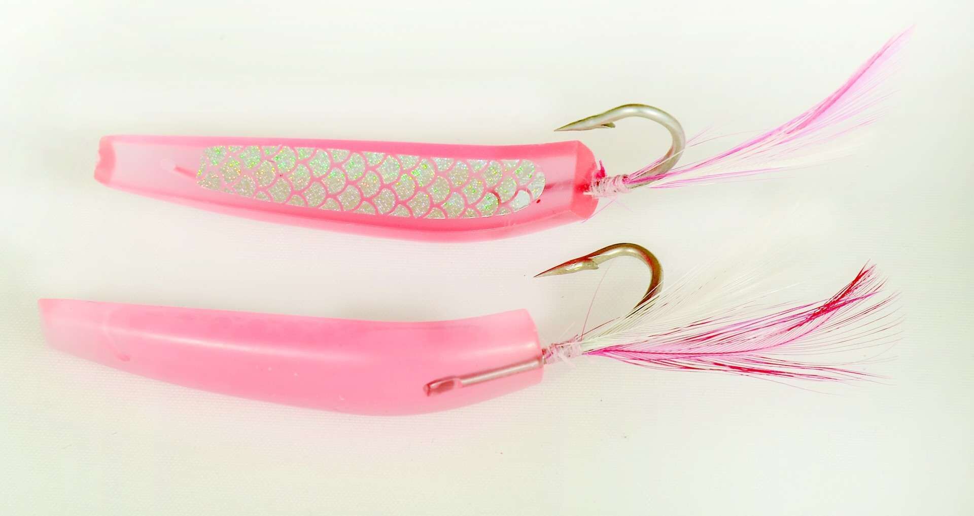 Captain 3625 Feather Jig 5cm Silikon Suni Yem 2li Paket PEMBE