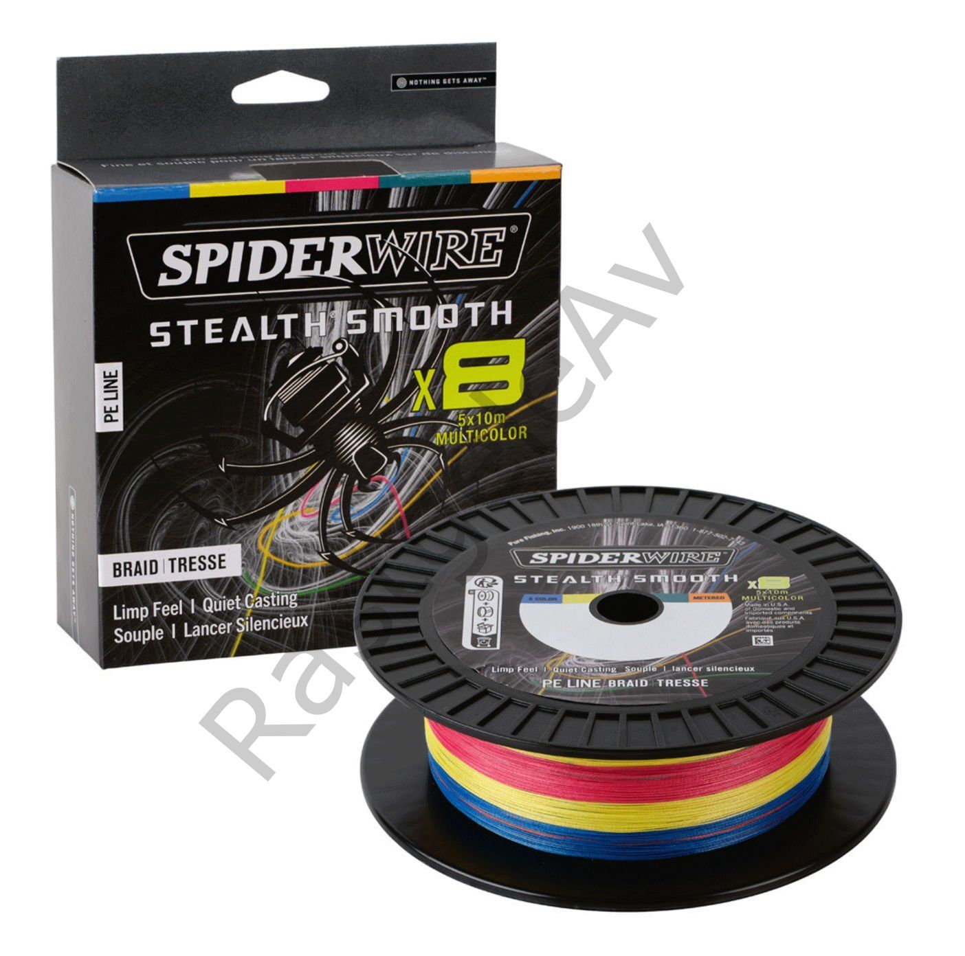 SpiderWire Stealth Smooth x8 300 m Multicolour Örgü İp 0.23mm