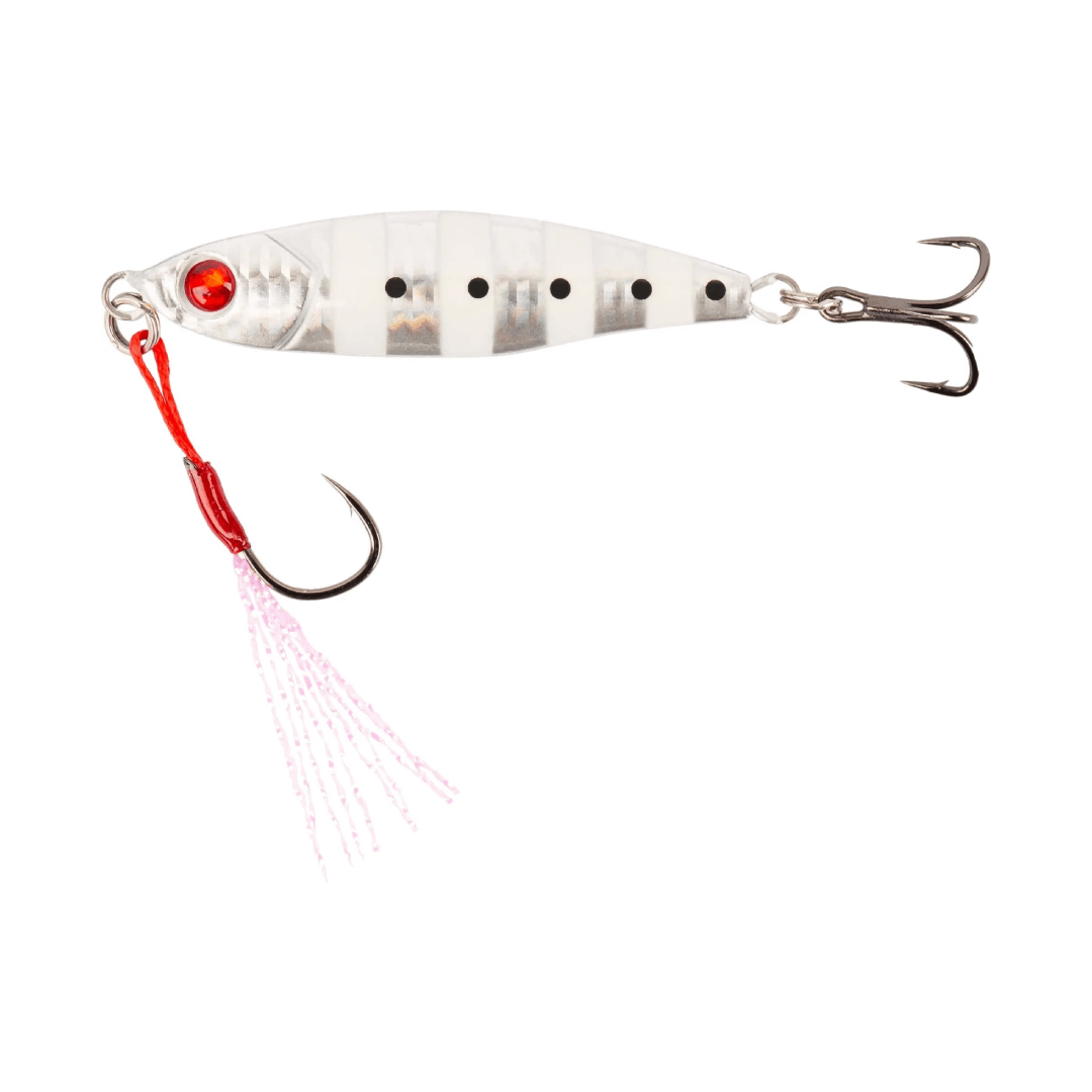 Mustad Mezashi Micro Casting Jig SILVER GLOW - 70MM - 10G