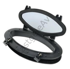 Seaflo Plastik Lumboz Oval 20X40 Cm Siyah