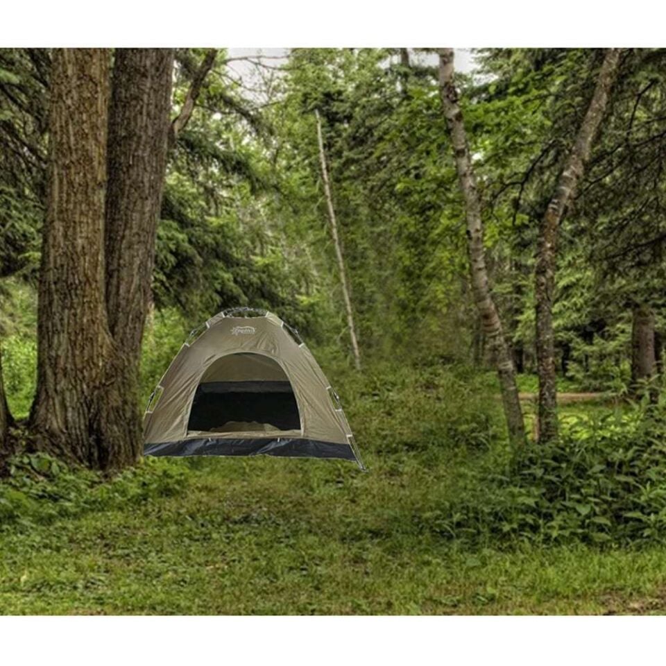 Captain Kamp Çadırı 7301 Sineklikli ve Çubuklu Kolay Kurulan 200X200X150cm