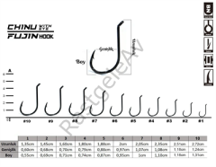 Fujin Chinu With Eye Delikli Çapraz Olta Kancası