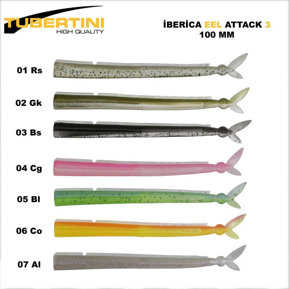 İberica Eel Attack 3 100mm No: