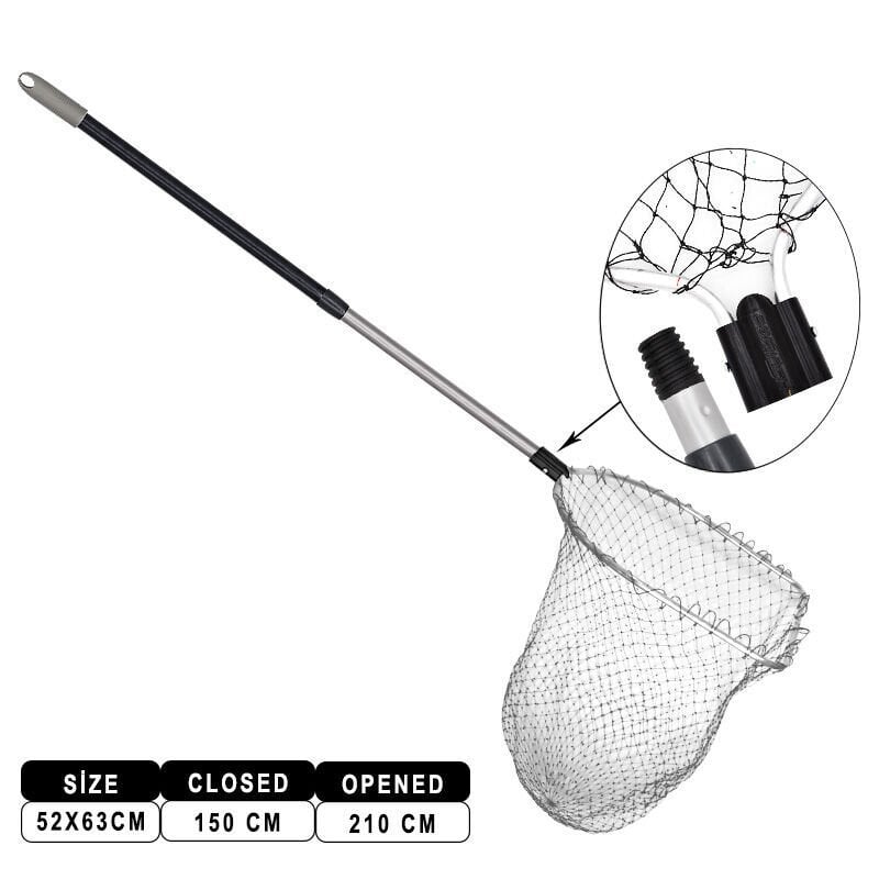 Liman Kepçe Teleskopik Üçgen Büyük K-332