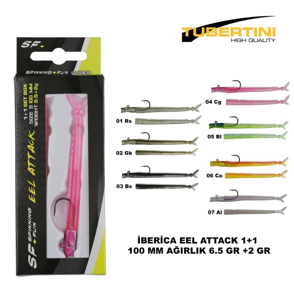 İberica Eel Attack Set 1+1 No:
