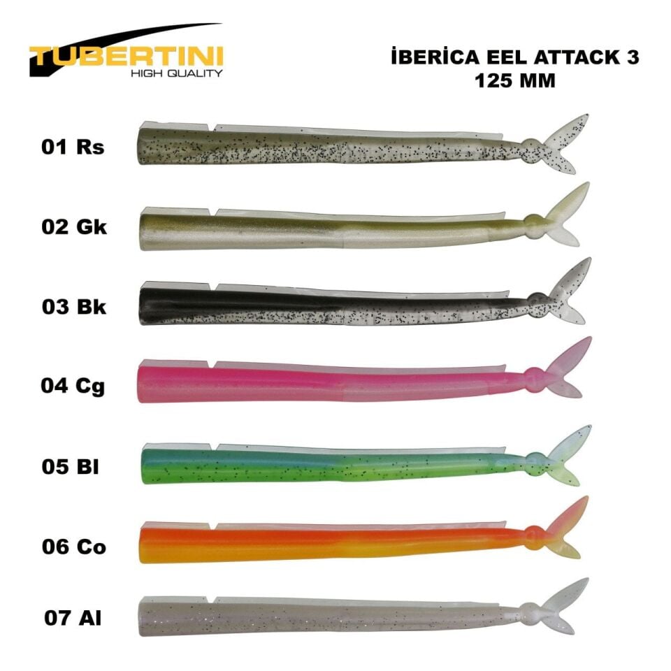 İberica Eel Attack 3 125mm No: