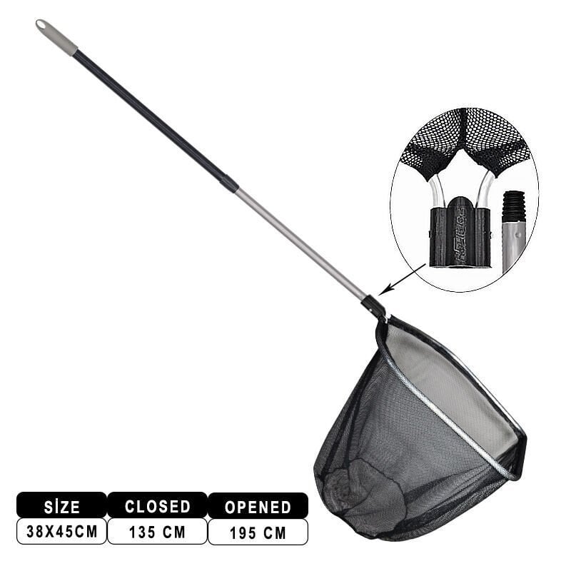 Liman Kepçe Teleskopik Üçgen Küçük (Teke) K-131