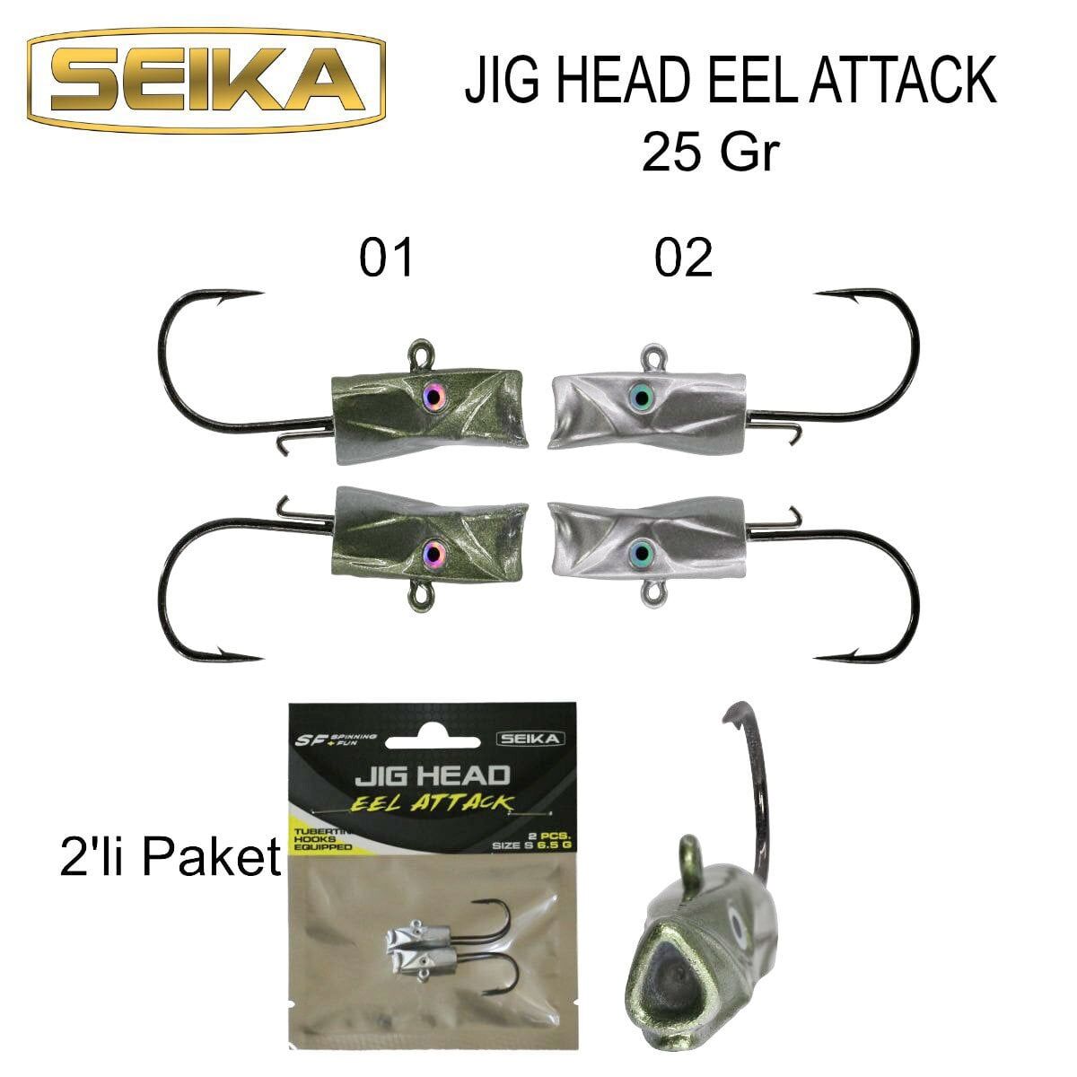 İberica Eel Attack 2 Jig Head 25Gr No: