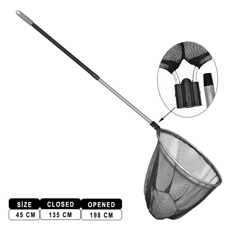 Liman Kepçe Teleskopik Yuvarlak Küçük (Teke) K-101