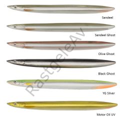 Savage gear B-SG Line Thru Sandeel 125mm 19g 03-Olive Ghost