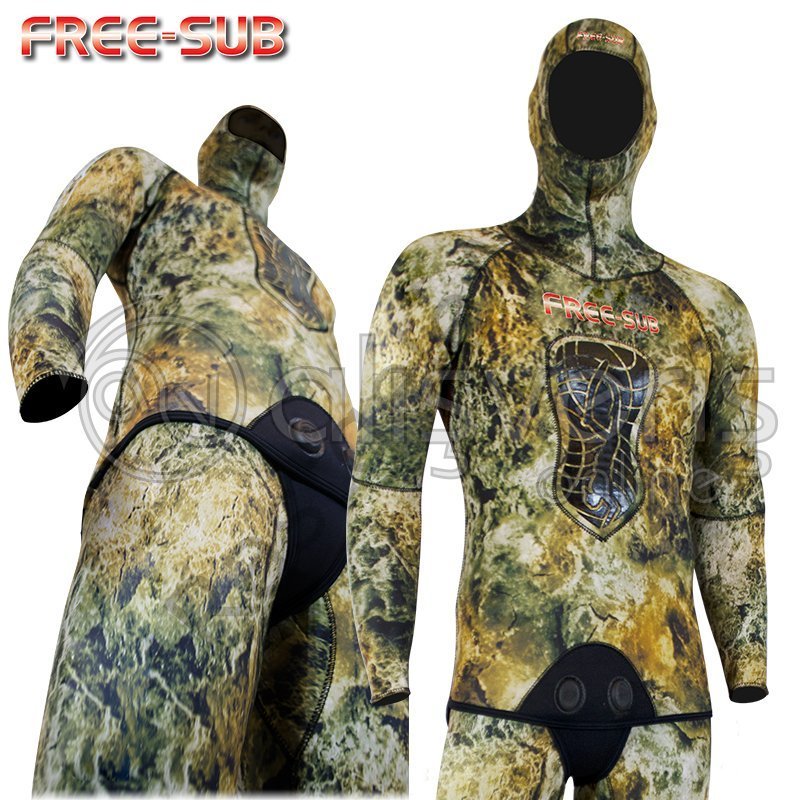 Free-Sub 3mm Expert  Multy Serbest Dalış  Avcı Elbise